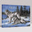 Snow Wolf Couple - DIY Painting by Numbers Kit