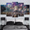 Fireworks Canvas Wall Art