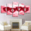 Red Love Canvas Wall Art