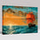 Sailboat Sunset Glow - DIY Painting by Numbers Kit