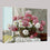 Basket of Pink And White Flowers - DIY Painting by Numbers Kit