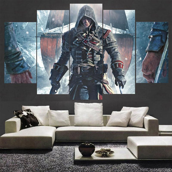 Assassins Creed Inspired Canvas Wall Art Living Room