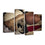 Rugby Head Gear Canvas Wall Art