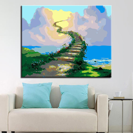 Stairway To Heaven - DIY Painting by Numbers Kit