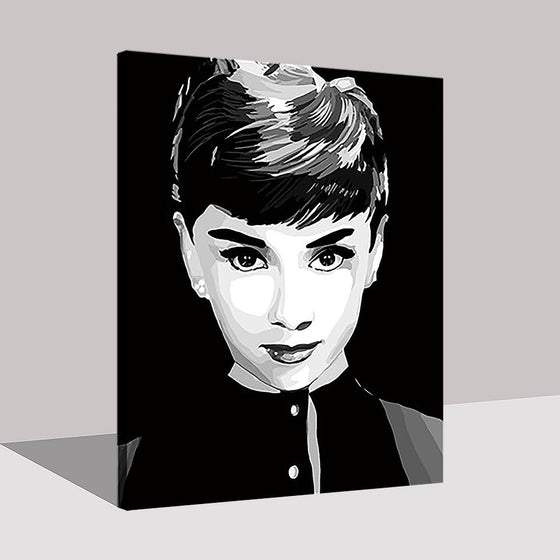 Audrey Hepburn - DIY Painting by Numbers Kit