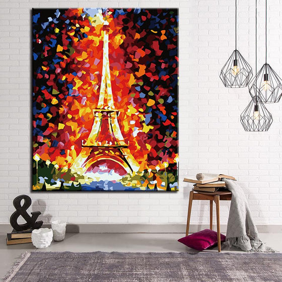 Paris Tower - DIY Painting by Numbers Kit