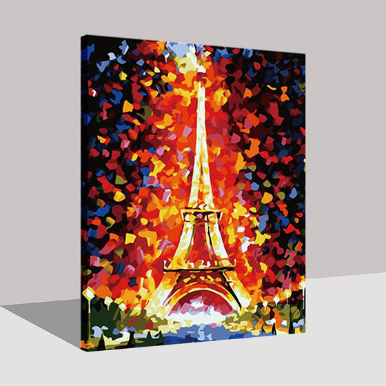 Paris Tower - DIY Painting by Numbers Kit