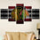Ice Hockey Sports Black Hawk Canvas Wall Art