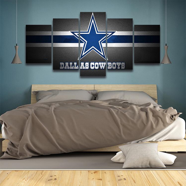 Dallas Cowboys Football Team Canvas Wall Art –