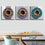 Abstract Coffee Cups Canvas Wall Art Dining Room