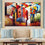 people canvas painting home decor