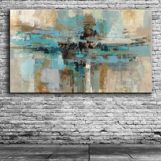 Abstract Hand Painted Canvas Wall Art