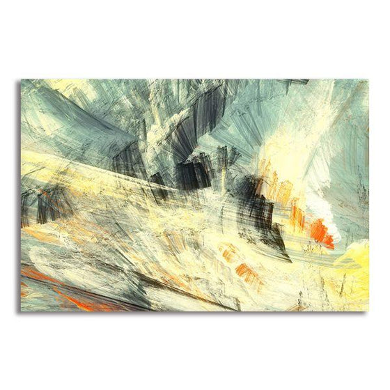 Abstract Mix Colors Canvas Wall Art