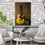 Acoustic Guitar Canvas Wall Art Decor