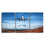 Airplane & Mountains 3 Panels Canvas Wall Art