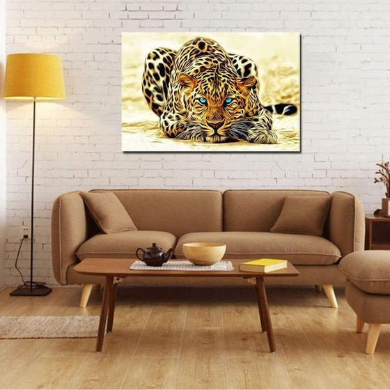 Alluring Leopard Canvas Wall Art Ideas