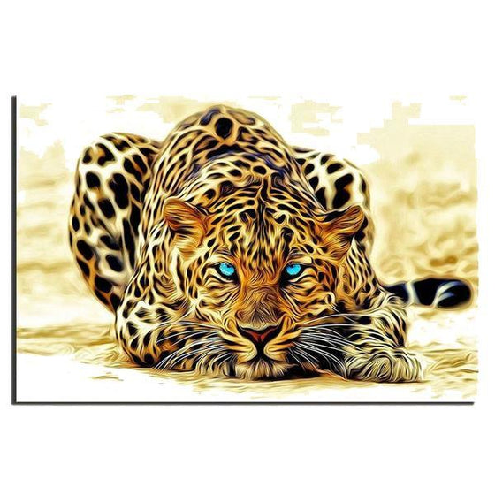 Alluring Leopard Canvas Wall Art