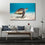 Alluring Sea Turtle Canvas Wall Art Living Room