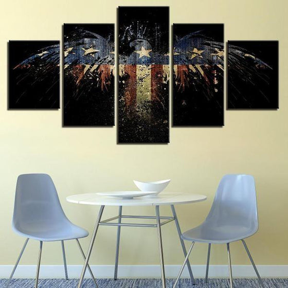 American Eagle Wall Art Canvases