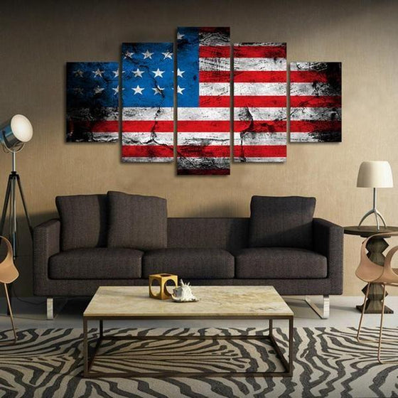 American Flag Wall Art Metal Ideas