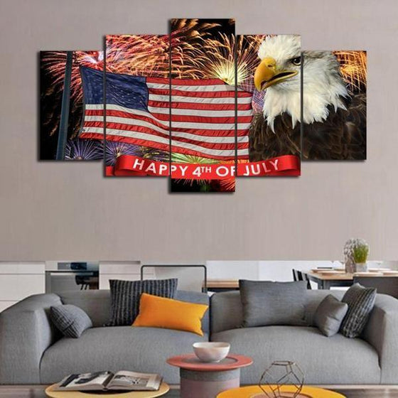 American Flag Wall Art Print