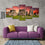 Ancient Stonehenge 5 Panels Canvas Wall Art Living Room