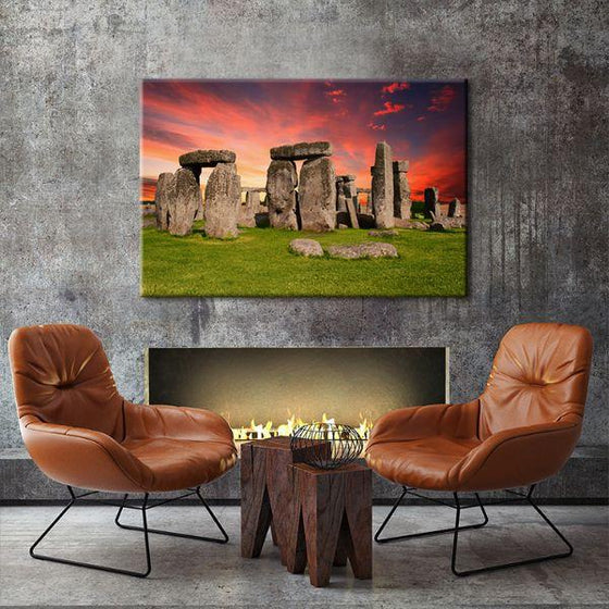 Ancient Stonehenge Canvas Wall Art Decor