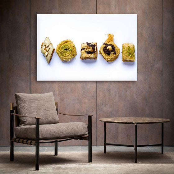 Arabic Pastries Canvas Wall Art Office