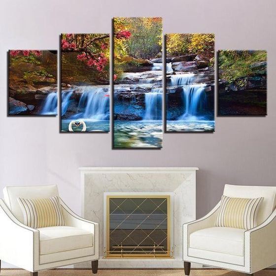Arched Wall Art Waterfall Decor