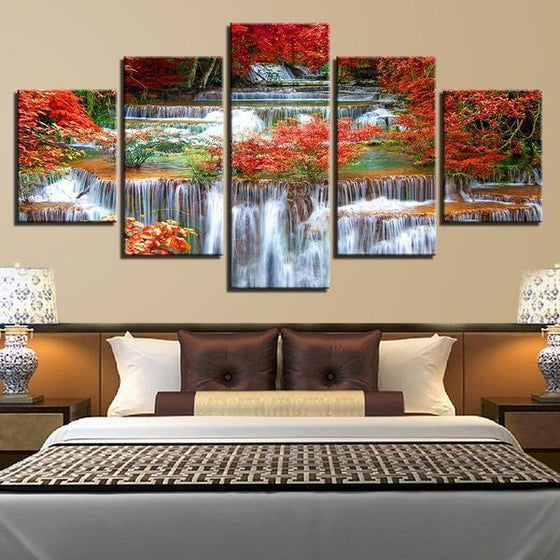 Arched Wall Art Waterfall
