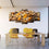 Assorted Dried Fruits 5 Panels Canvas Wall Art Office