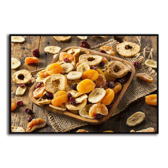 Assorted Dried Fruits Canvas Wall Art Print
