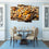 Assortment Of Dried Fruits 4-Panel Canvas Wall Art Kitchen
