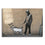 Keith Haring Dog by Banksy Canvas Print Wall Art