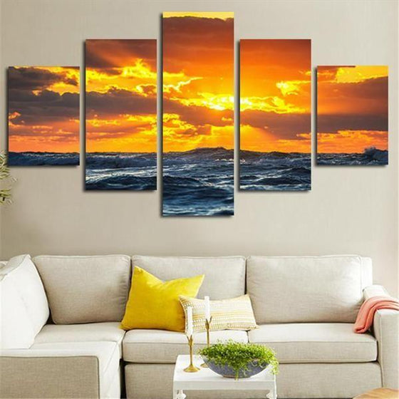 Beach Wall Art Sunset Prints