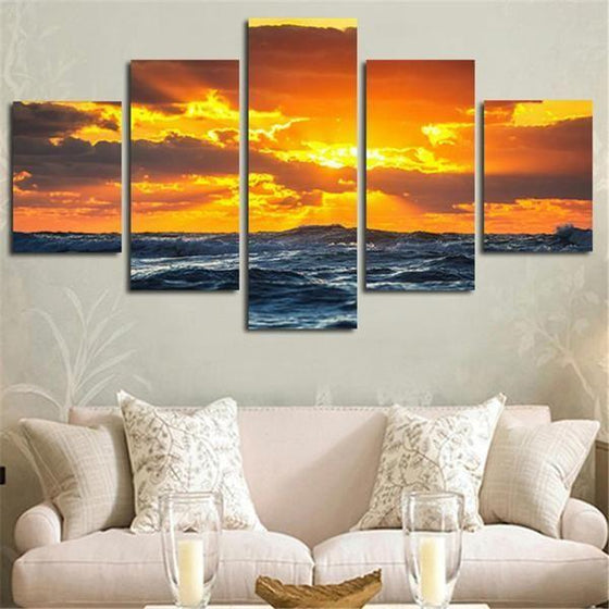 Beach Wall Art Sunset Ideas