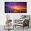 Best Bridge Sunset View Wall Art Living Room