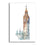 Big Ben Tower Contemporary Canvas Wall Art