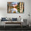Birch Tree With Lake View Wall Art Living Room