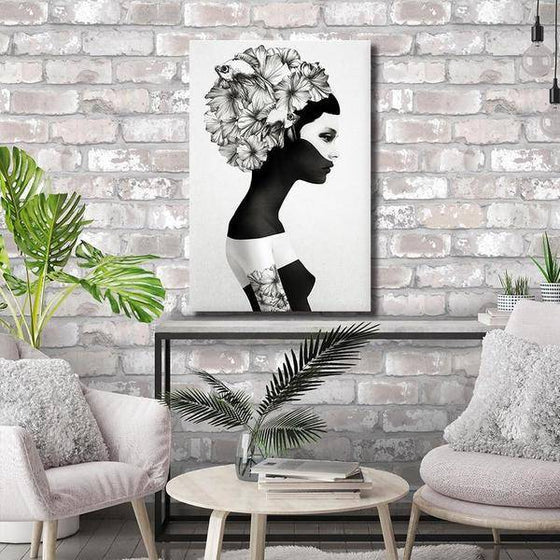 Black And White Contemporary Wall Art Living Room