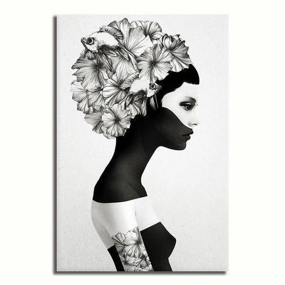 Black And White Contemporary Wall Art