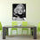 Black And White Marilyn Monroe Portrait Wall Art Dining Room