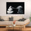 Black And White Stones Canvas Wall Art Living Room