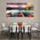 Boats To The Forest Wall Art Dining Room
