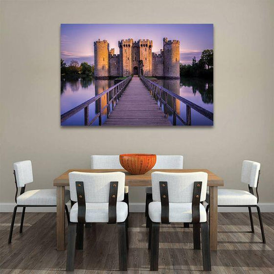 Bodiam Castle England Canvas Wall Art Decor