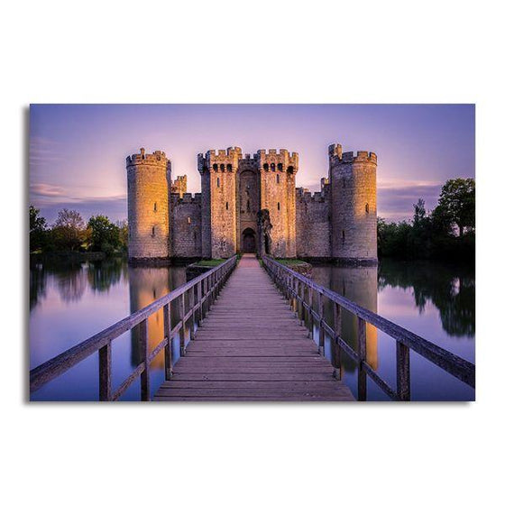 Bodiam Castle England Canvas Wall Art