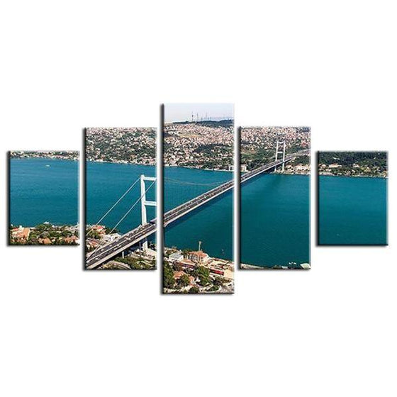Bosphorus Bridge Canvas Wall Art