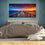 Bridge To The Best Sunset View Canvas Wall Art Bedroom