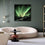 Bright Aurora Borealis Canvas Wall Art Decor