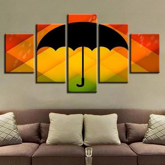 Bright Colorful Contemporary Wall Art Canvas